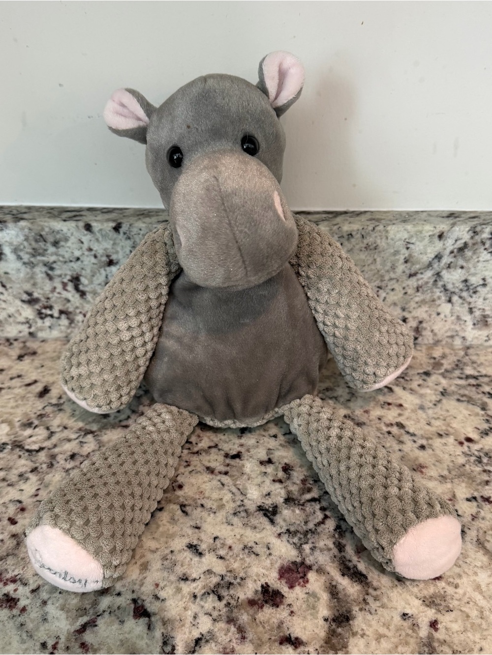 Scentsy Buddy Halla the Hippo Plush Stuffed Animal - Retired